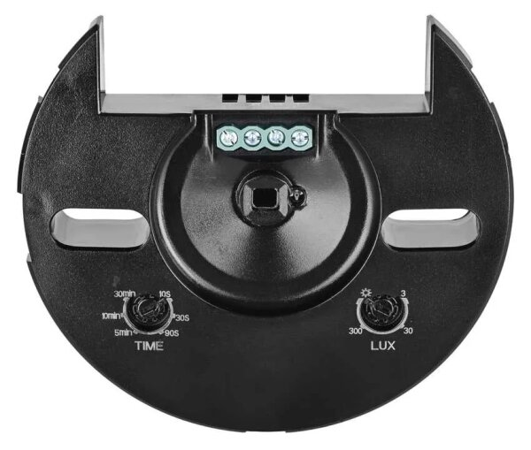 Vonkajší snímač pohybu a súmraku PIR 2000W/230V IP65 čierny
