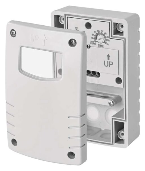 Súmrakový spínač 1800W/230V IP65 biely