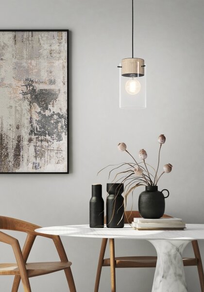 Eglo 43545 - Luster na lanku MADRESELVA 1xE27/28W/230V