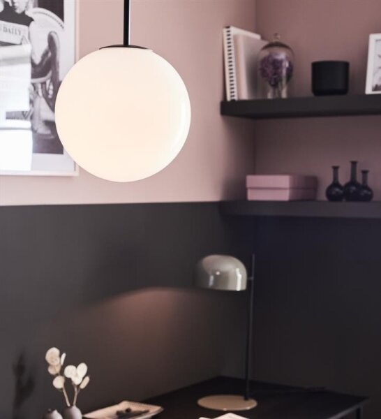 Markslöjd 108292 - Stolná lampa POSE 1xE14/25W/230V šedá