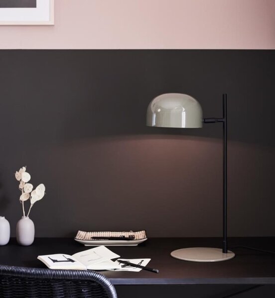 Markslöjd 108292 - Stolná lampa POSE 1xE14/25W/230V šedá