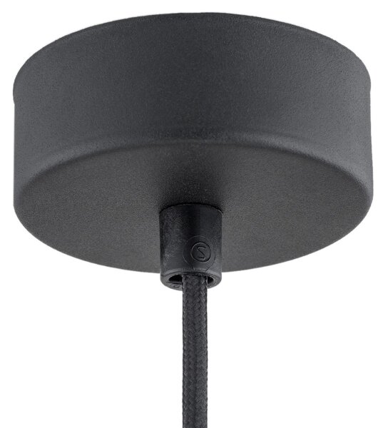 Argon 4682 - Luster na lanku BEVERLY 1xE27/15W/230V modrá/zlatá