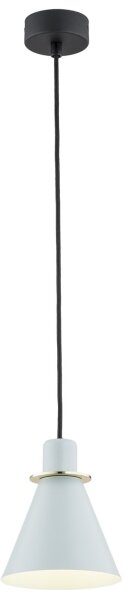 Argon 4682 - Luster na lanku BEVERLY 1xE27/15W/230V modrá/zlatá