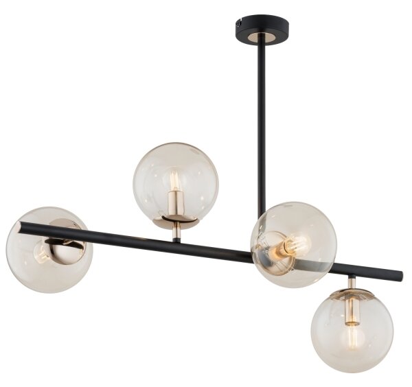 Luster na tyči LURO 4xE14/40W/230V