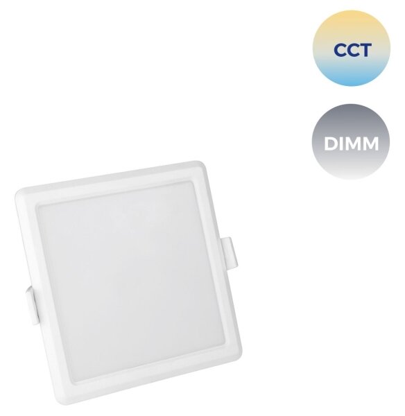 LED Stmievateľné podhľadové svietidlo ALGINE LED/6W/230V Wi-Fi Tuya hranatý