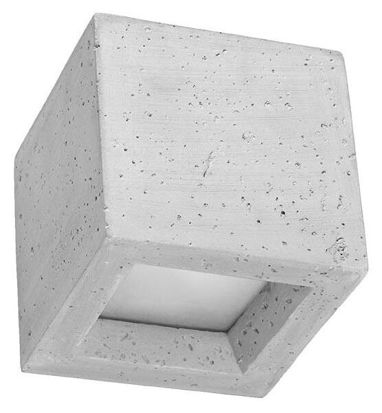 Sollux SL.0991 - Nástenné svietidlo LEO 1xG9/40W/230V betón