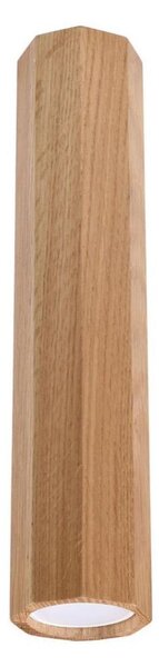 Sollux SL.1034 - Bodové svietidlo ZEKE 1xGU10/40W/230V 30 cm dub
