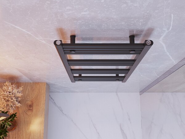 Gamma Erga Basic, vykurovacie teleso 1000x500 mm, 385 W, čierna, ERG-LAV-BASIC-10050-BK