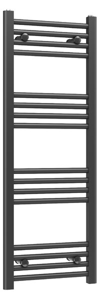Gamma Erga Basic, vykurovacie teleso 1100x400 mm, 369 W, čierna, ERG-LAV-BASIC-11040-BK