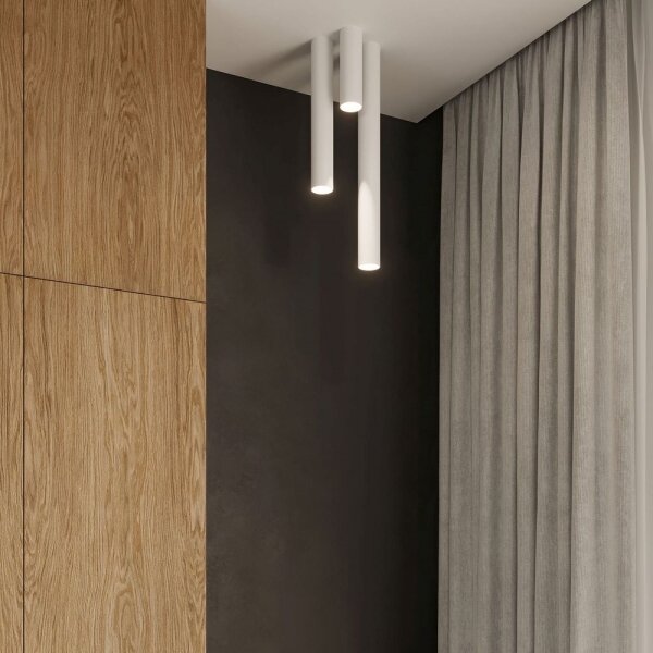 Sollux SL.0999 - Bodové svietidlo LAGOS 1xGU10/10W/230V 60 cm biela