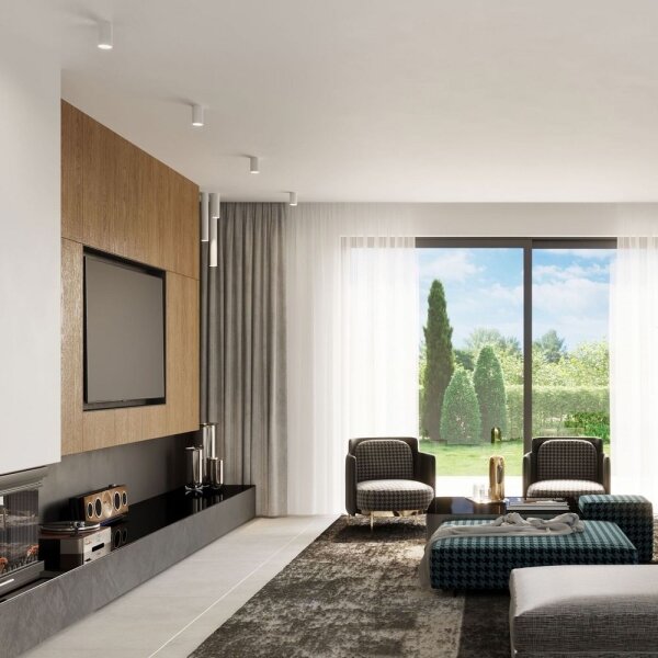 Sollux SL.0999 - Bodové svietidlo LAGOS 1xGU10/10W/230V 60 cm biela