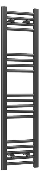 Gamma Erga Basic, vykurovacie teleso 1200x300 mm, 336 W, čierna, ERG-LAV-BASIC-12030-BK