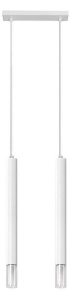 Sollux SL.0958 - Luster na lanku VIZIER 2xG9/40W/230V biela