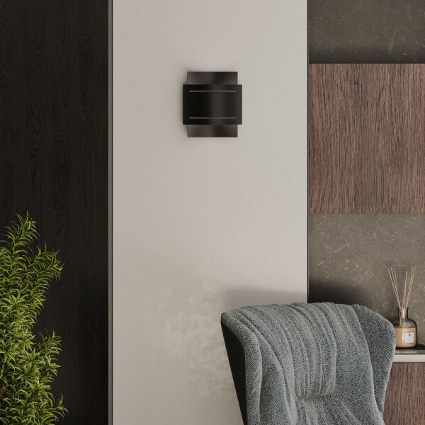 Sollux SL.0981 - Nástenné svietidlo HESTIA 1xG9/40W/230V čierna