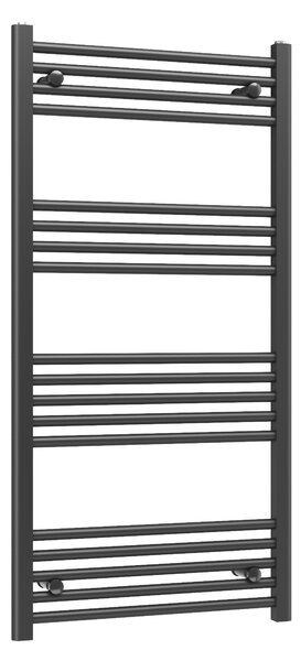 Gamma Erga Basic, vykurovacie teleso 1200x600 mm, 555 W, čierna, ERG-LAV-BASIC-12060-BK