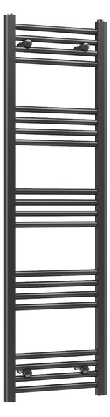 Gamma Erga Basic, vykurovacie teleso 1400x400 mm, 464 W, čierna, ERG-LAV-BASIC-14040-BK