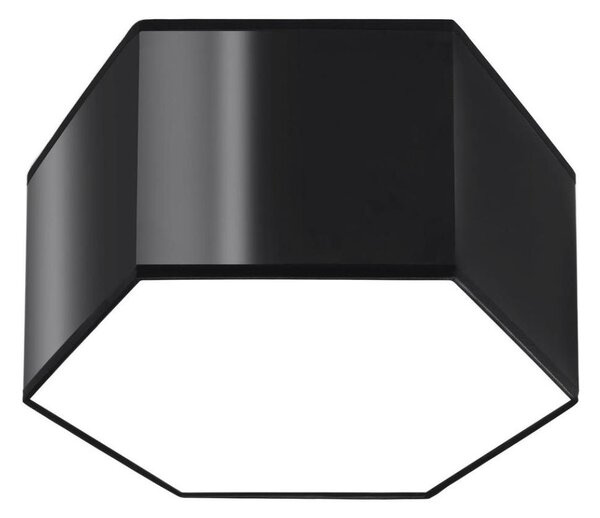 Sollux SL.1061 - Stropné svietidlo SUNDE 2xE27/60W/230V 15,5 cm čierna