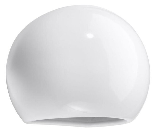 Sollux SL.1026 - Nástenné svietidlo GLOBE 1xE27/60W/230V lesklá biela