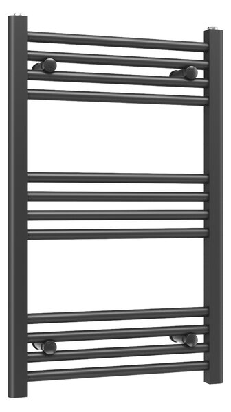 Gamma Erga Basic, vykurovacie teleso 800x500 mm, 322 W, čierna, ERG-LAV-BASIC-8050-BK