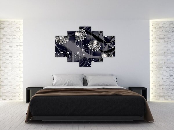 Obraz - Diamanty v priestore (150x105 cm)