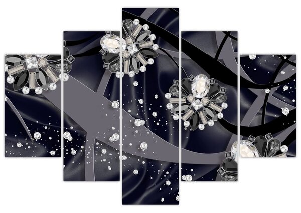 Obraz - Diamanty v priestore (150x105 cm)