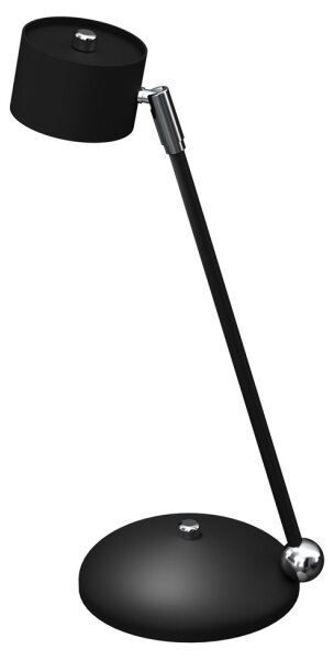 Stolná lampa ARENA 1xGX53/11W/230V čierna/chróm