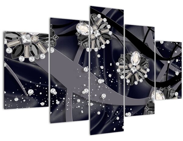 Obraz - Diamanty v priestore (150x105 cm)