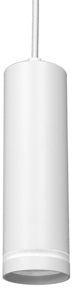 Luster na lanku do 3-fázového lištového systému PIPE 1xGU10/25W/230V biela