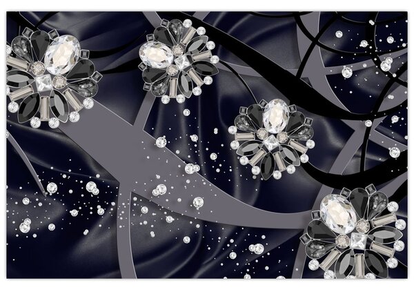 Obraz - Diamanty v priestore (90x60 cm)