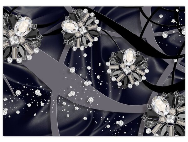 Obraz - Diamanty v priestore (70x50 cm)