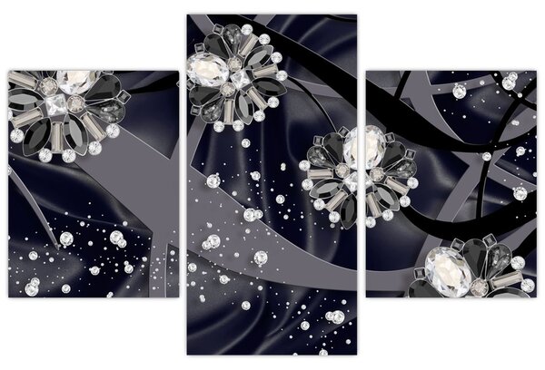 Obraz - Diamanty v priestore (90x60 cm)