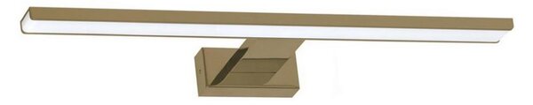LED Kúpeľňové osvetlenie na zrkadlo SHINE LED/13,8W/230V 60 cm IP44 mosadz