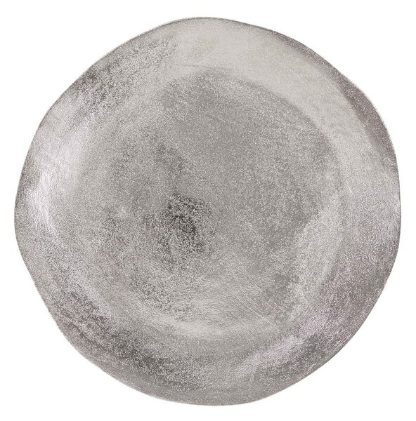 BANQUET Dekoračný tanier 32 cm - strieborná