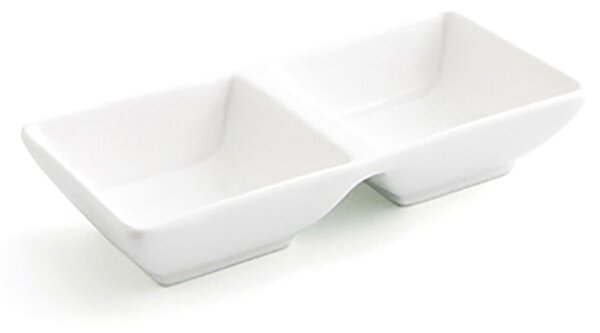Tácka na chuťovky Quid Select Keramický Biela 15 x 7 cm (12 kusov) (Pack 12x)
