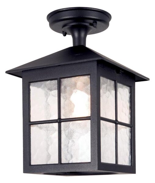 Elstead BL18A-BLACK - Vonkajší prisadený luster WINCHESTER 1xE27/100W/230V IP43