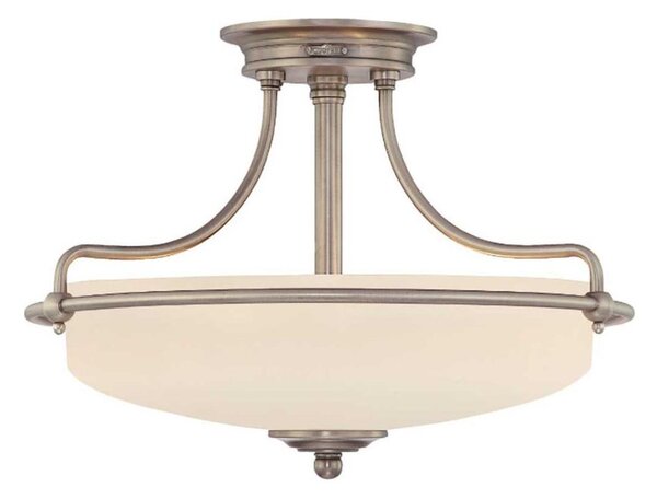 Elstead QZ-GRIFFIN-SFS-AN - Prisadený luster GRIFFIN 3xE27/100W/230V matný chróm