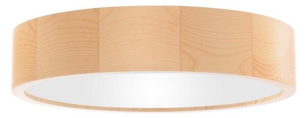 Stropné svietidlo CLEO 3xE27/24W/230V pr. 37,5 cm borovica