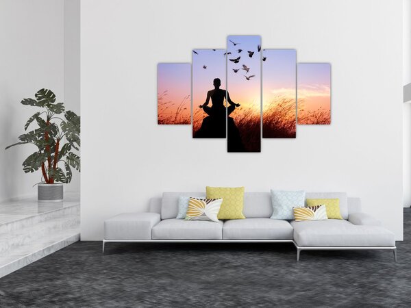 Obraz - Meditácia (150x105 cm)