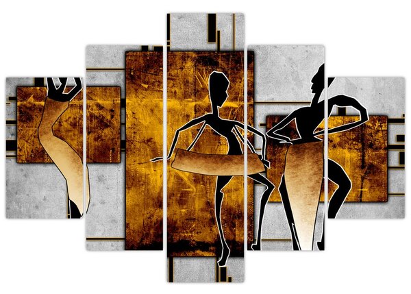 Obraz - Motívy Africkej kultúry (150x105 cm)