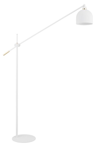 Argon 4734 - Stojacia lampa DETROIT 1xE27/15W/230V biela