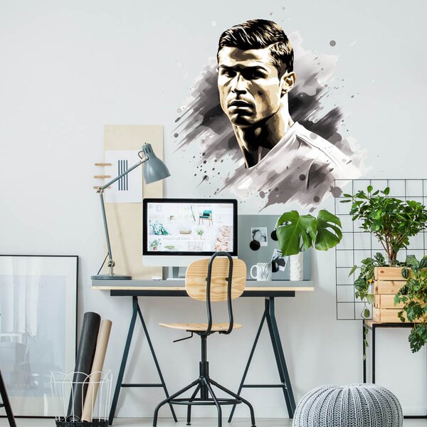 Futbalová samolepka na stenu - Ronaldo