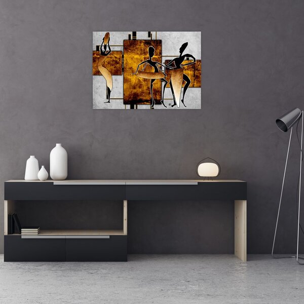 Obraz - Motívy Africkej kultúry (70x50 cm)