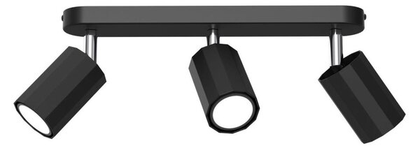 Bodové svietidlo BELLO 3xGU10/8W/230V čierna