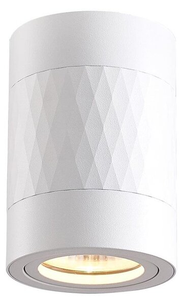 Bodové svietidlo BIMA 1xGU10/25W/230V okrúhly biela