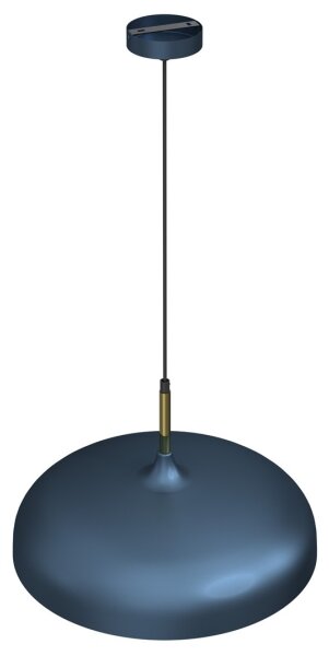 BRILAGI - Luster na lanku ABRAHAM 1xE27/60W/230V pr. 45 cm modrá
