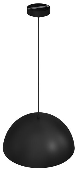 Luster na lanku BETA 1xE27/60W/230V pr. 35 cm čierna
