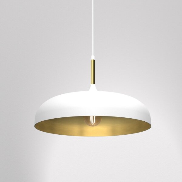 Brilagi - Luster na lanku ABRAHAM 1xE27/60W/230V pr. 45 cm biela