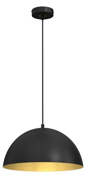 Luster na lanku BETA 1xE27/60W/230V pr. 35 cm čierna