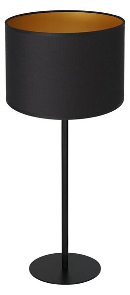 Stolná lampa ARDEN 1xE27/60W/230V pr. 25 cm čierna/zlatá