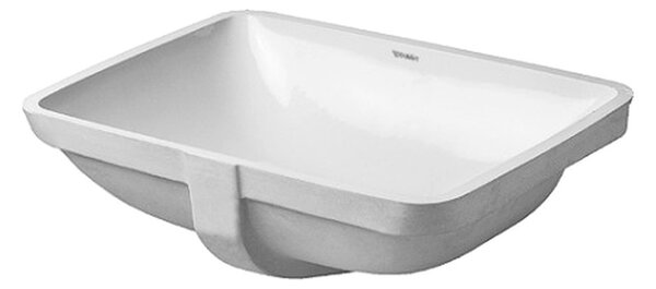 Duravit Starck 3 - Vstavané umývadlo, hladké, 530 x 400 mm, biele 0305490000